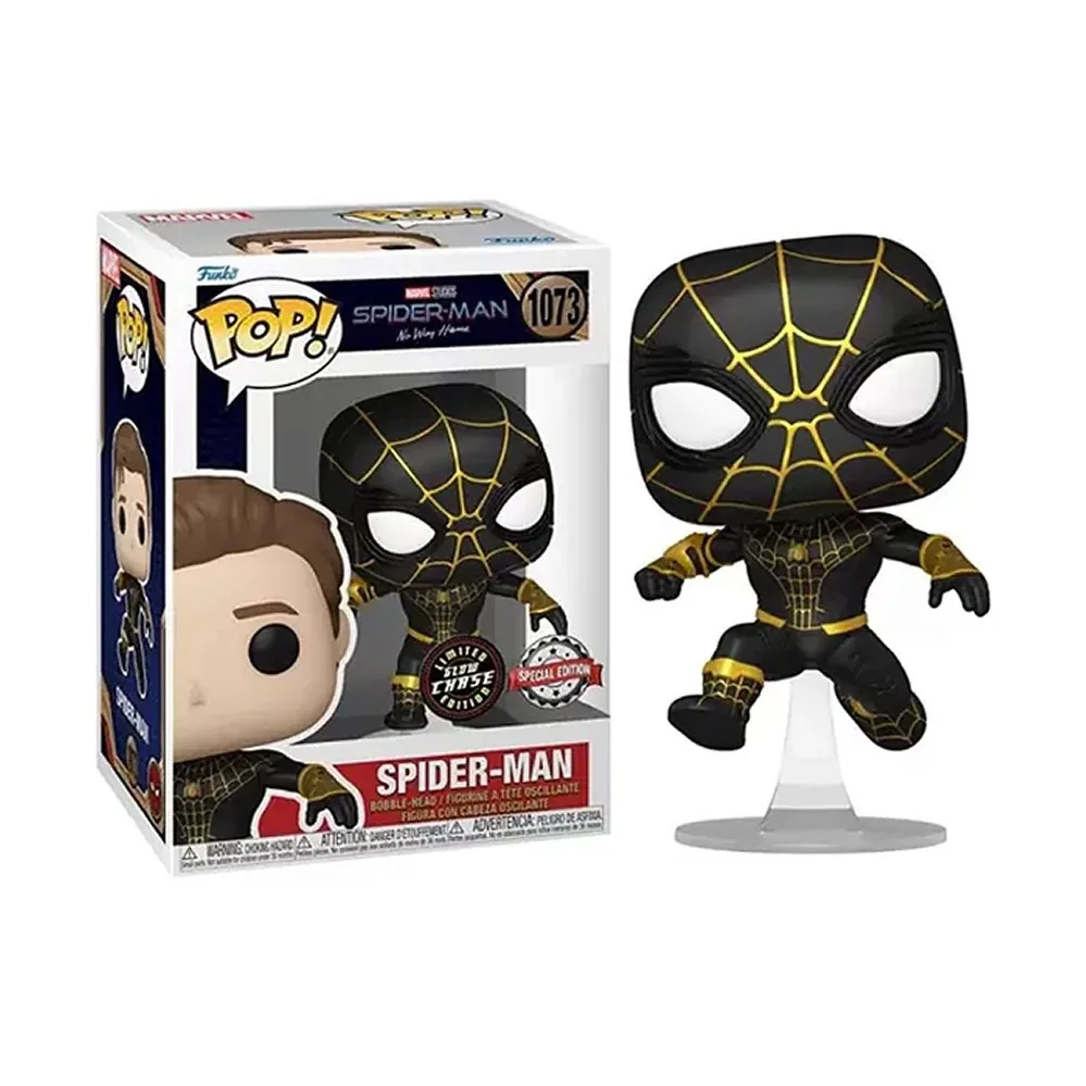 Funko Pop Spider Man Homem Aranha Marvel Glow in the dark Chase 1073