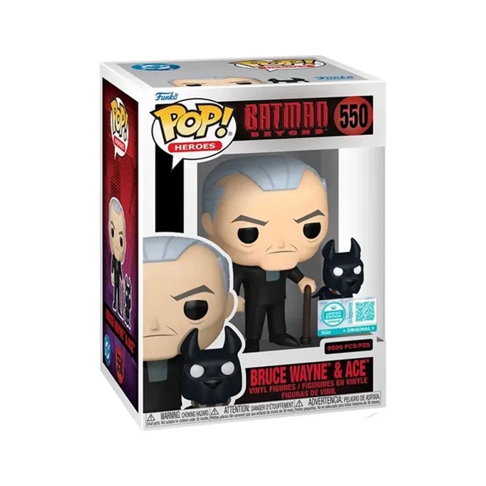 Funko Pop Bruce Wayne & Ace Batman Beyond 550