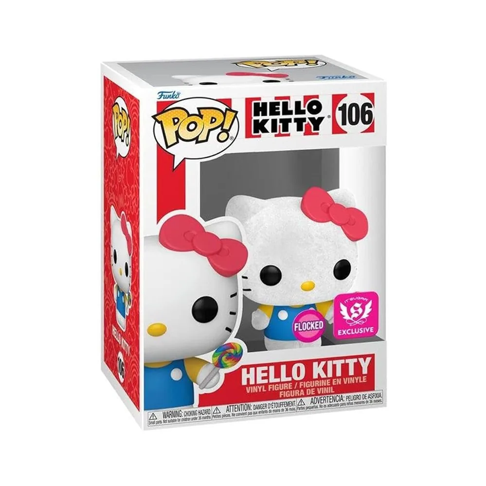 Funko Pop Hello Kitty Flocked 106