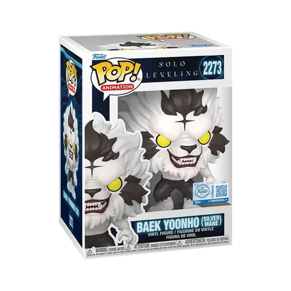 Funko Pop Solo Leveling Baek Yoonho Silver Mane 2273