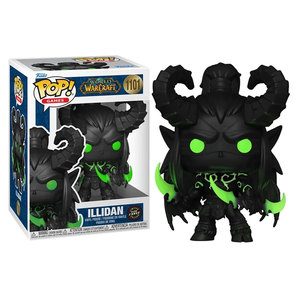 Funko Pop Illidan World of Warcraft Glow in the dark Chase 1101